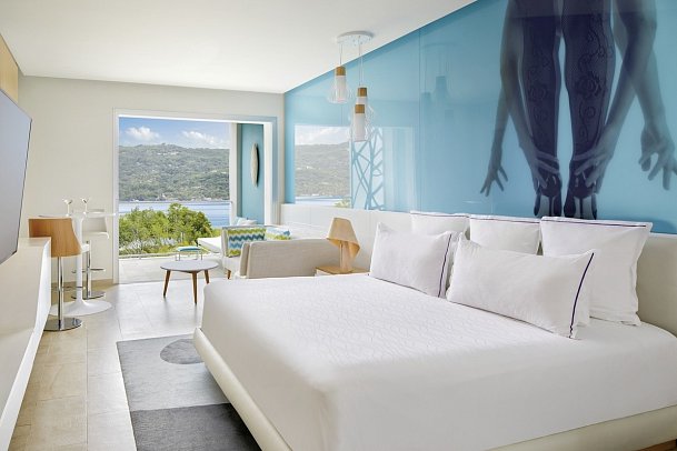 Breathless Montego Bay Resort & Spa - Wohnbeispiel Allure Junior Suite Tropical View (Zimmercodierung JB1)