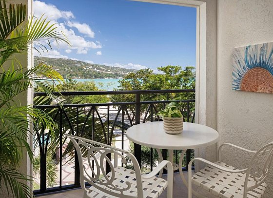 Sandals South Coast - Wohnbeispiel Silver Sun Beachfront Club Level Walkout Junior Suite