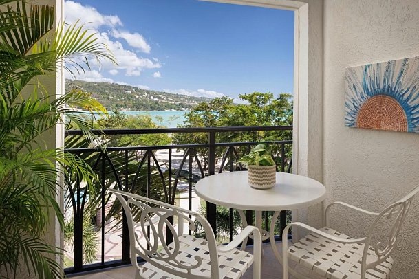 Sandals South Coast - Wohnbeispiel Silver Sun Beachfront Club Level Walkout Junior Suite