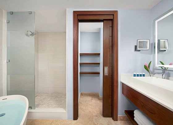 Sandals South Coast - Wohnbeispiel Starlight Beachfront Swim-up Club Level Suite w/ Patio Tranquility Soaking Tub