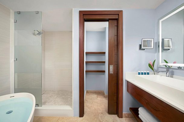 Sandals South Coast - Wohnbeispiel Starlight Beachfront Swim-up Club Level Suite w/ Patio Tranquility Soaking Tub