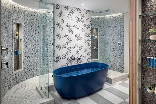 Sandals South Coast - Wohnbeispiel Longbeach Beachfront One Bedroom Butler Suite w/ Balcony Tranquility Soaking Tub