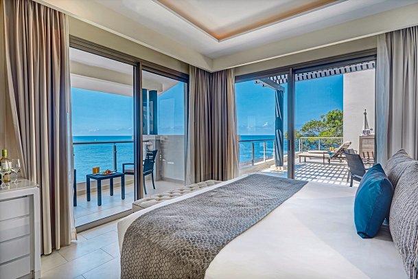 Grand Lido Negril Au-Naturel, An Autograph Collection All-Inclusive Resort - Wohnbeispiel Penthouse One Bedroom Ocean View Terrace Jacuzzi (Zimmercodierung ABM)