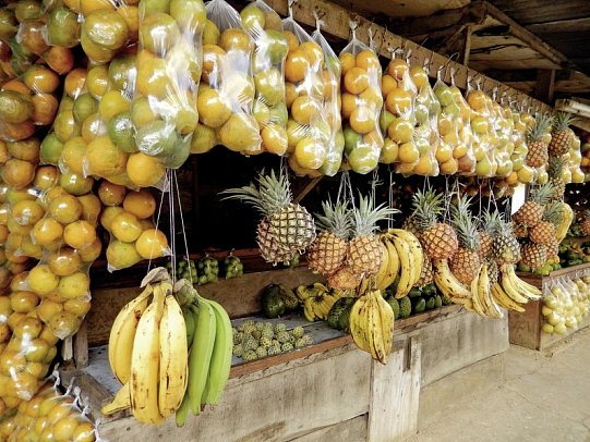 Jamaica Feeling - Obstverkauf im Süden Jamaikas