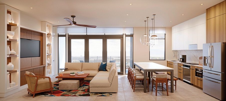 Evermore Apartments - Wohnbeispiel Modellbild