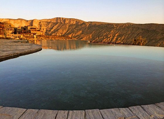 Alila Jabal Akhdar - Hauptpool
