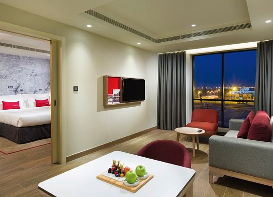 InterCity Hotel Nizwa - Wohnbeispiel Executive Suite (Zimmercodierung WB1)