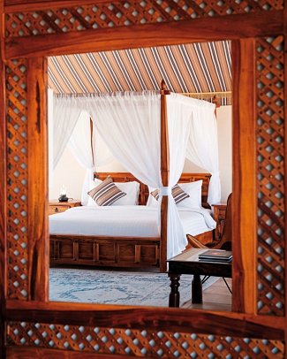 1000 Nights Sharqiya Sands Camp - Wohnbeispiel Luxury Pool Tent (Zimmercodierung UG3)