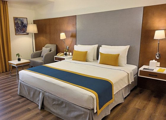 Golden Tulip Muscat - Wohnbeispiel Suite (Zimmercodierung WB1)