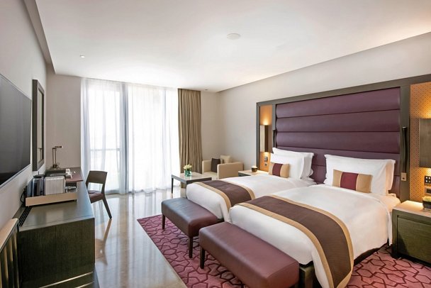 Kempinski Hotel Muscat - Wohnbeispiel 2 Bedroom Suite (Zimmercodierung WB2)