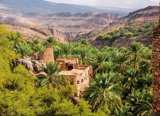Das Königreich Oman zu Fuß entdecken - Misfat Al Abriyyin