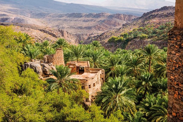 Das Königreich Oman zu Fuß entdecken - Misfat Al Abriyyin