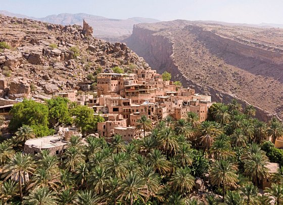 Das Königreich Oman zu Fuß entdecken - Misfah