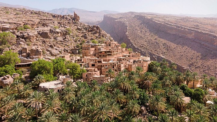Das Königreich Oman zu Fuß entdecken - Misfah