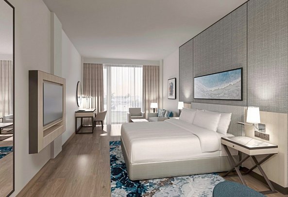 Crowne Plaza Muscat - Wohnbeispiel City View Room (Zimmercodierung UG1)