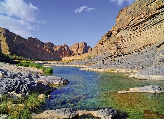 Oman erfahren - Mit dem Allrad durch grandiose Landschaften - Wadi Bani Khalid