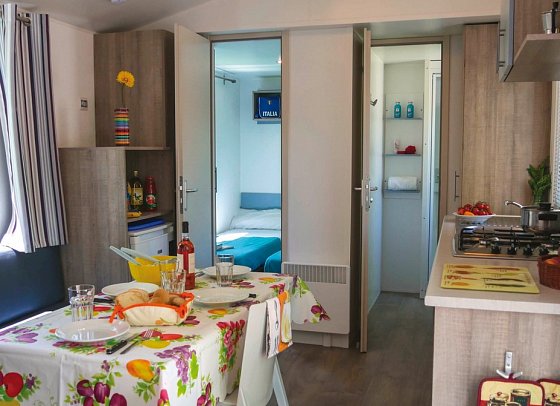 Camping Italia Lido (by Happy Camp) - Wohnbeispiel Mobilheim Happy Comfort