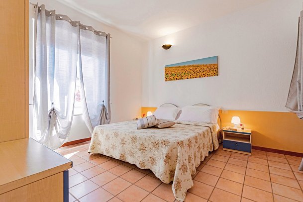 Residence Hotel Casa e Vela - Wohnbeispiel Appartement 1 Schlafzimmer/ Bilo 5 (Zimmercodierungen AB1 & AB2)