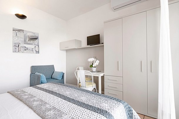 Residence Hotel Casa e Vela - Wohnbeispiel Studio Deluxe (Zimmercodierung SD6)