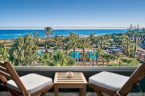 Sentido Marillia Resort & Spa - Wohnbeispiel Doppelzimmer Meerblick (Zimmercodierungen DBM & DCM)
