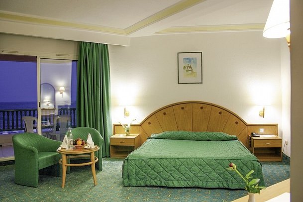El Mouradi Hammamet - Wohnbeispiel Doppelzimmer Meerblick (Zimmercodierungen DBM & DCM)