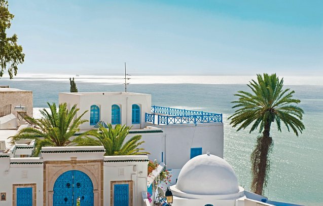 Kulturschätze und Wüstensonne - Tunesiens Paradies - Sidi Bou Said