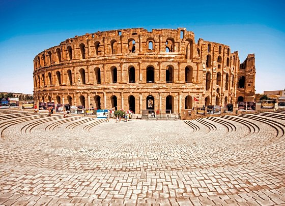 Kulturschätze und Wüstensonne - Tunesiens Paradies - Amphitheater El Djem
