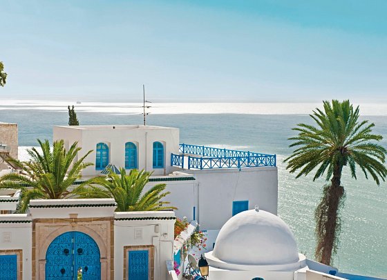 Kulturschätze und Wüstensonne - Tunesiens Paradies - Sidi Bou Said