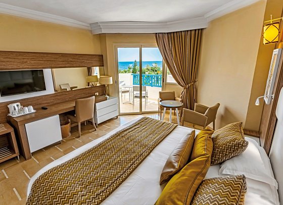 Sentido Bellevue Park - Wohnbeispiel Doppelzimmer Meerblick (Zimmercodierungen DBM & DCM)