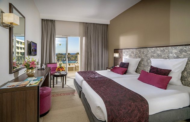 Rosa Beach - Wohnbeispiel Doppelzimmer Meerblick (Zimmercodierungen DBM & DCM)