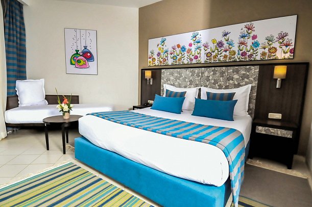 Rosa Beach - Wohnbeispiel Doppelzimmer (Zimmercodierungen DB1, DC1, DBM & DCM)