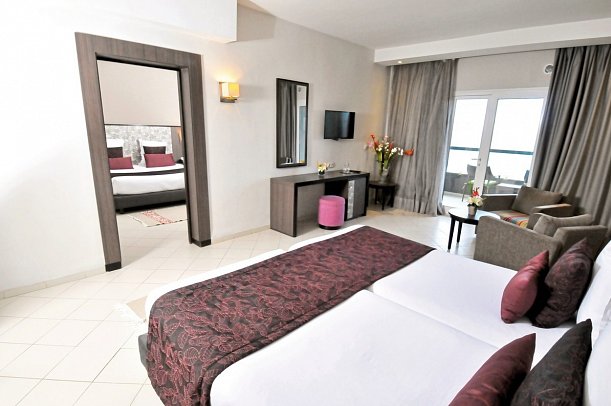 Rosa Beach - Wohnbeispiel Familienzimmer (Zimmercodierung FB1)