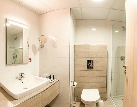 AX Odycy - Wohnbeispiel Doppelzimmer Comfort (Zimmercodierungen DF1, DFM & DFN)