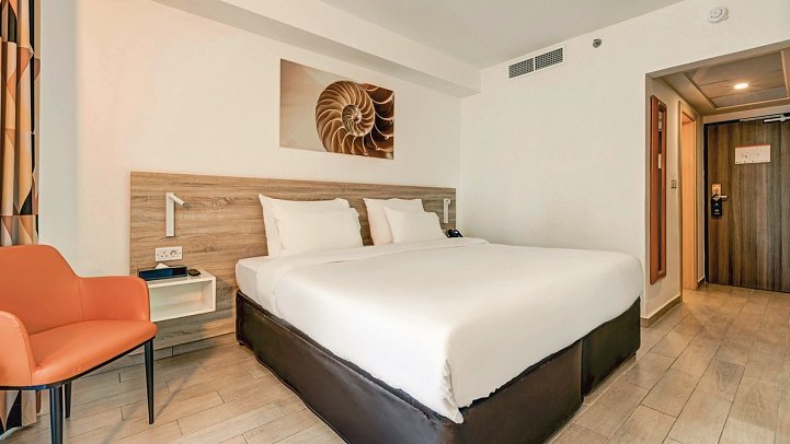 AX Odycy - Wohnbeispiel Doppelzimmer Comfort (Zimmercodierungen DF1, DFM & DFN)