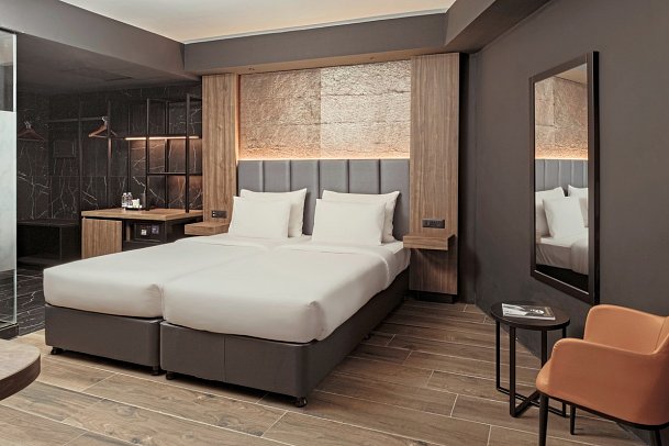 AX Odycy - Wohnbeispiel Vierbettzimmer Deluxe Meerblick (Zimmercodierung RDM)