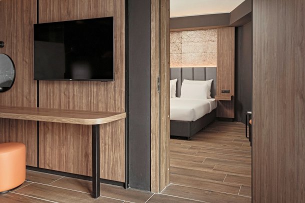 AX Odycy - Wohnbeispiel Vierbettzimmer Deluxe Meerblick (Zimmercodierung RDM)