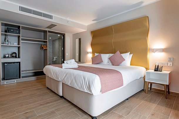 Seaview Hotel - Wohnbeispiel Doppelzimmer (Zimmercodierungen DBL, DBN & DBM)