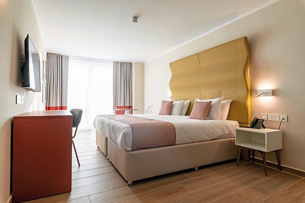 Seaview Hotel - Wohnbeispiel Doppelzimmer (Zimmercodierungen DBL, DBN & DBM)