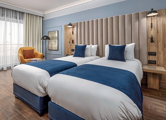 Vivaldi Hotel - Wohnbeispiel Doppelzimmer Deluxe King (Zimmercodierungen DD1 & DDM)
