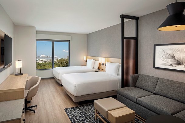 Hyatt Place Cape Canaveral - Wohnbeispiel Two Queen beds w/sofa bed (Zimmercodierung UG4)