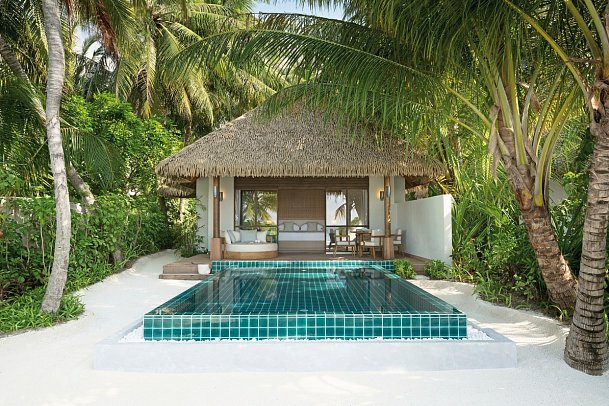 Huvafen Fushi - Deluxe Beach Bungalow with Pool (Zimmercodierung BX3)