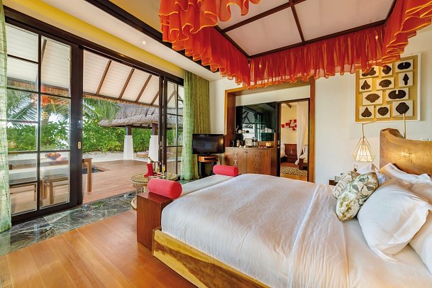 OZEN RESERVE Bolifushi - Wohnbeispiel Earth-Pool-Pavilion