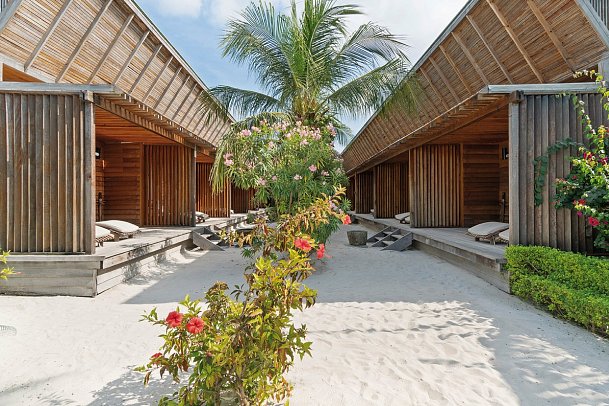 The Barefoot Eco Hotel - Wohnbeispiel Seaside (Zimmercodierungen UG1 & VV1)