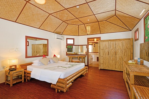 Thulhagiri Island Resort - Wohnbeispiel Beach Bungalow (Zimmercodierung BB1)