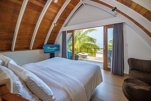 Kandolhu Maldives - Wohnbeispiel Duplex Pool Villa (Zimmercodierung VB3)