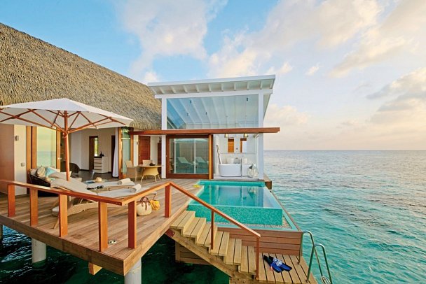 Kandolhu Maldives - Wohnbeispiel Ocean Pool Villa (Zimmercodierung VX2)