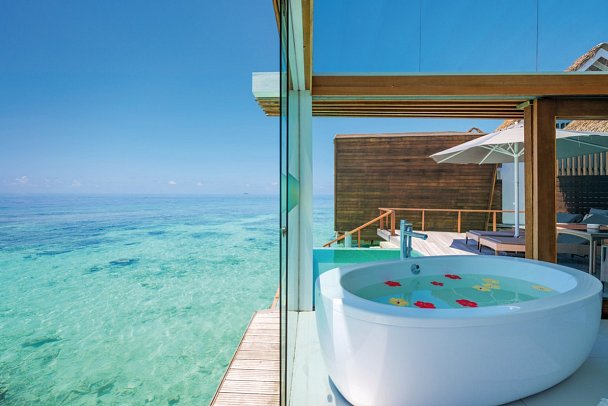 Kandolhu Maldives - Wohnbeispiel Ocean Pool Villa (Zimmercodierung VX2)