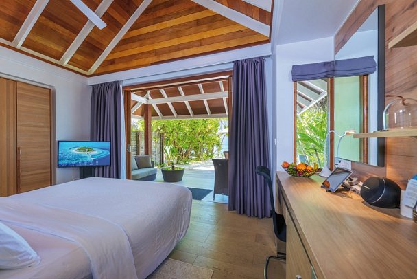 Kandolhu Maldives - Wohnbeispiel Beach Villa (Zimmercodierung VB1)