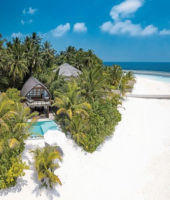 Kandolhu Maldives - Wohnbeispiel Duplex Pool Villa (Zimmercodierung VB3)