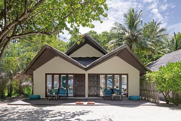 ADAARAN Select Hudhuranfushi - Wohnbeispiel Beach Villa (Zimmercodierungen VB1, VB7, FB1, FB2, FV1 & FV2)